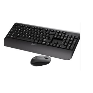 Combo Teclado y Mouse Inalámbricos Klipxtreme KCK-300S