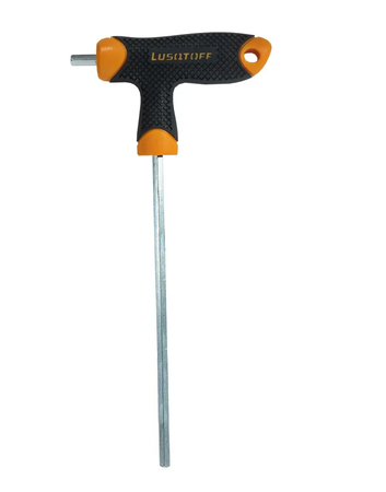 Llave Allen Hexagonal Mango T 5 X 150mm Lusqtoff L6810 Cromo