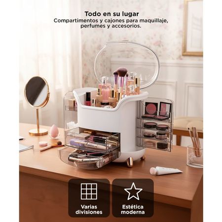 Organizador de Maquillaje Gadnic Porta Cosméticos