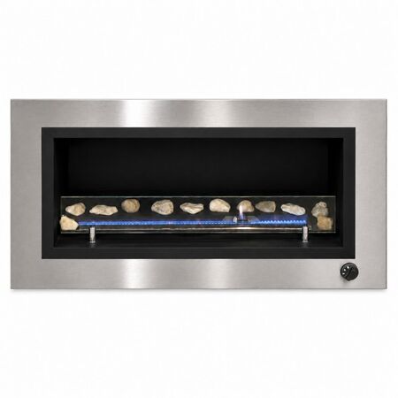 Chimenea París 90 CM Acero Inoxidable