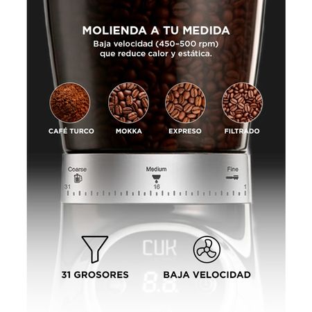 Molinillo De Café Profesional Gadnic CG165