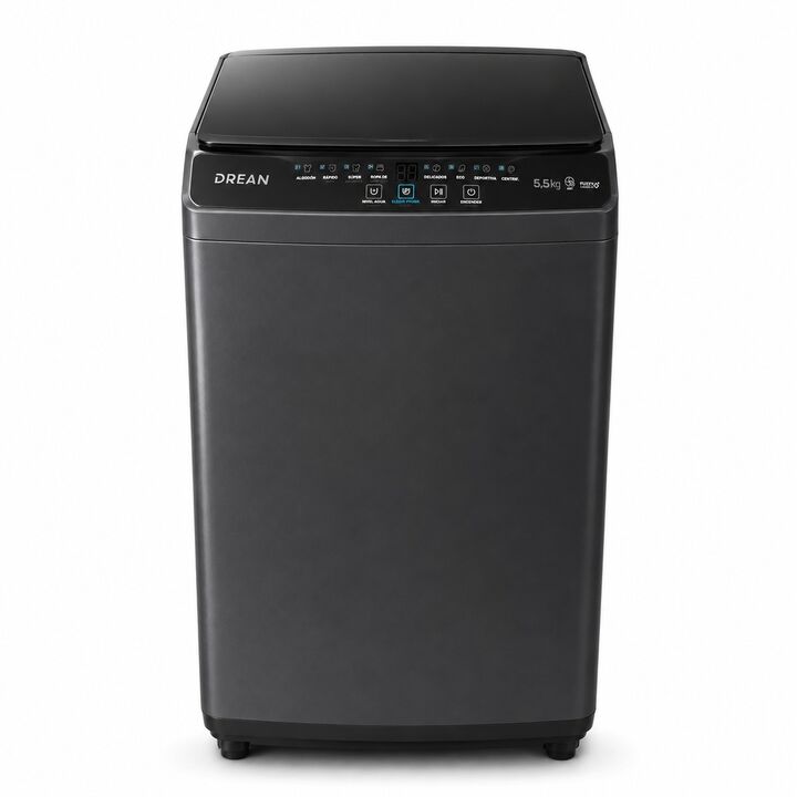 Lavarropas Drean LPDRU0670ILG0 5,5 Kg Carga Superior Automático - Vista 1