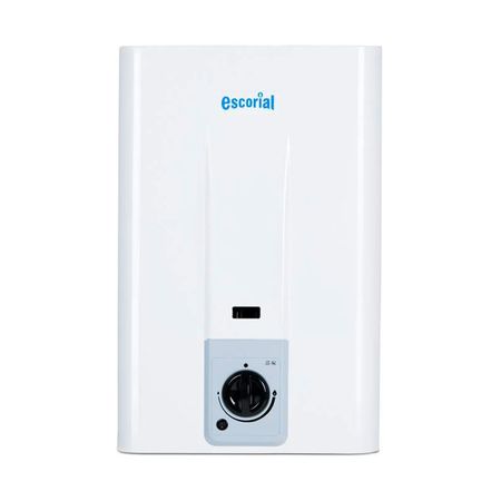 Calefón Escorial 14 Litros CE-14LGN Encendido Automático Blanco