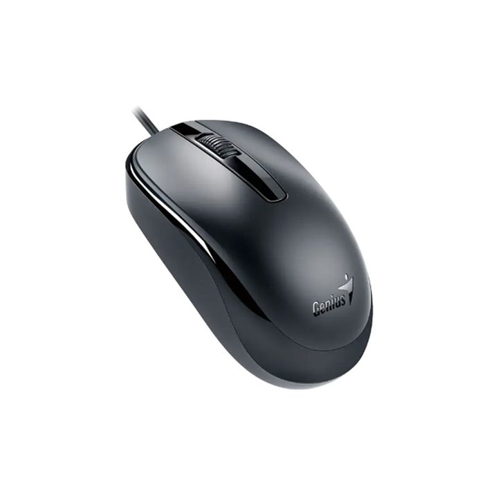 Mouse Genius DX-120 Usb Black Con Cable - Vista 2