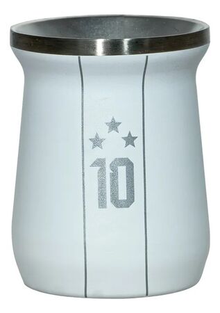 Mate De Acero 300ml Lusqtoff Matlb3e-9 Argentina 3 Estrellas