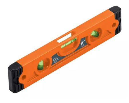 Nivel Torpedo Magnético De 9 Con Cuerpo De Abs Truper