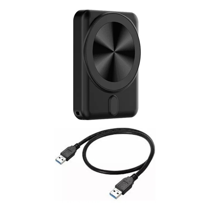 CARGADOR GADNIC POWER BANK 5.000MAH MAGNETICO (C:NEGRO BC000) - Vista 2