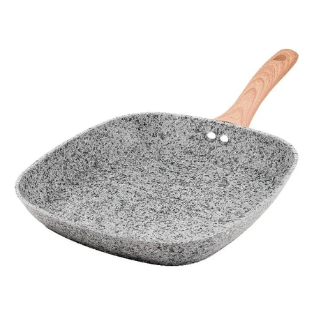 Bífera Aluminio Forjado Inducción Granito Stone 26cm