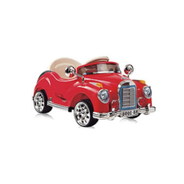 Auto antiguo a bateria con luces y msica 6w. con control remoto - Vista 1