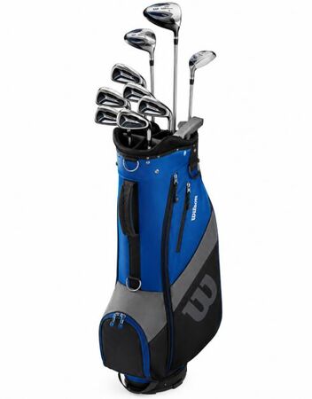Set Completo Palos Golf Wilson Grafito Hombre 1200 TPX Azul																																																						45596																																																																																																																																									