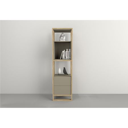 Modulo 0.48 Mts Linea Chic Tables Cod: 4205 Olmo Finlandes-Gris