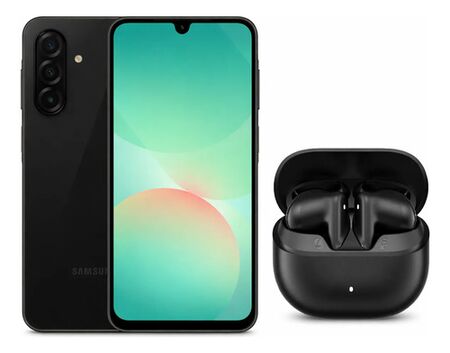 Combo Samsung Galaxy A26 256GB Black + Auricular Bluetooth Havit Tw888 de regalo
