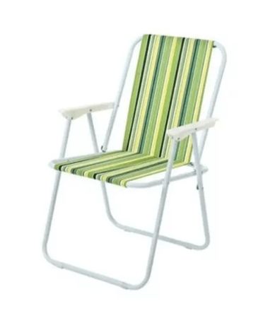 Silla Polyester Rayada Verde Rofft ( Rrj- 1120v)