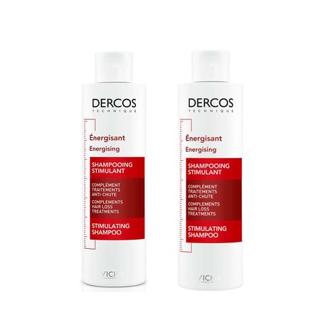 Set Shampoo Dercos Anticaida Energizante Vichy 200 ml X2