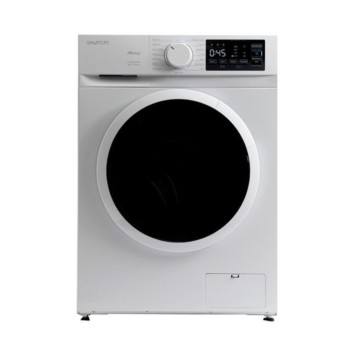 Lavarropas Smartlife 8kg 1400rpm Inverter Carga Frontal Bco SL-WM26I081400W - Vista 1