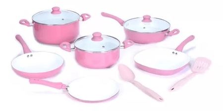 Set De 9 Piezas Carol Rosa ( 57237- RSS)