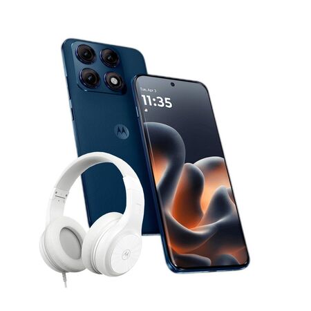 Combo Moto Edge 70 Pro 12+512GB Titan + Auriculares Moto Over Ear