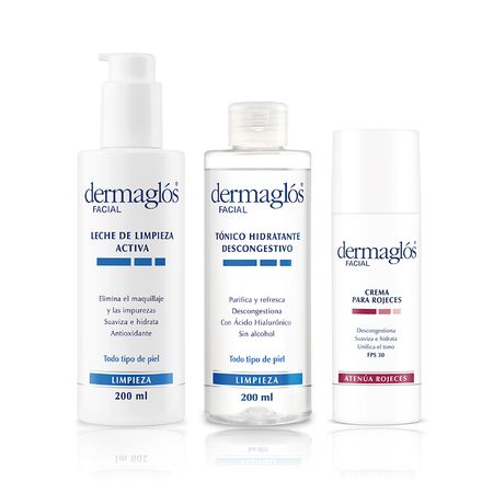 Dermaglos Rutina Completa Pieles Con Rosácea Y Sensibles