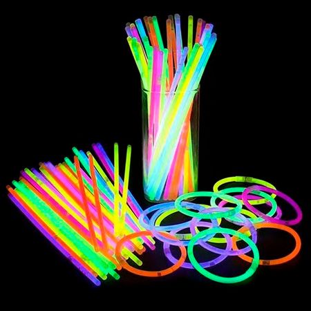 Pack de Pulseras Luminosas Químicas Ziyen De Neón X50