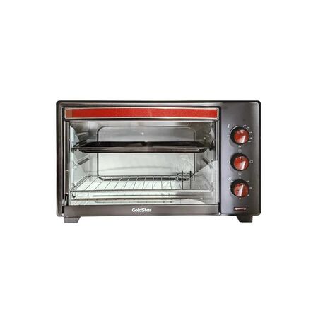 HORNO ELECTRICO GOLDSTAR GLDH-82 42 LTS 1600 WTS CON TEMPORIZADOR NEGRO