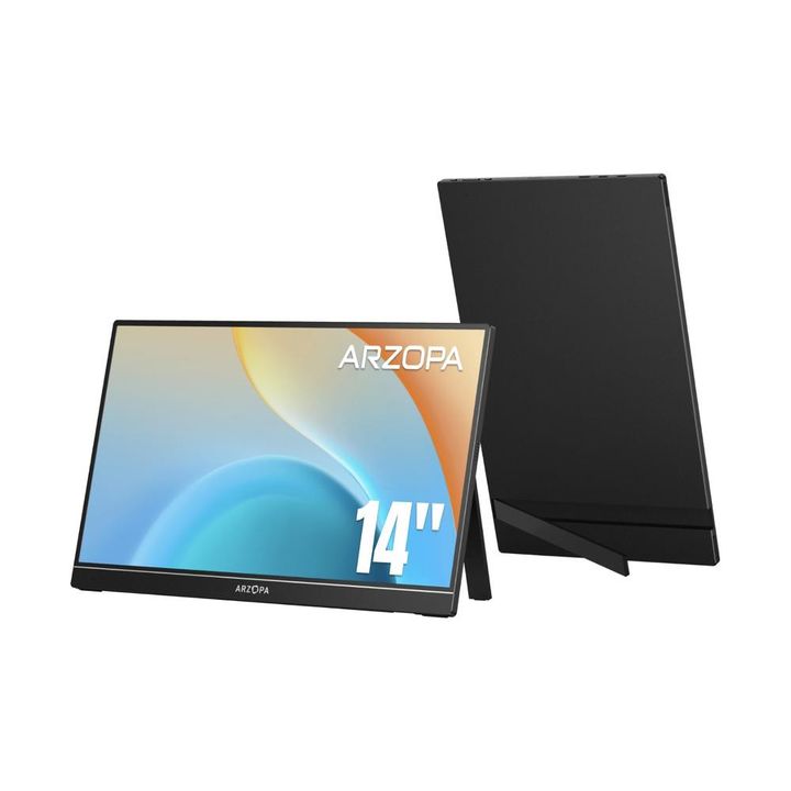 Monitor Portátil Arzopa A1S 14" Full HD IPS USB-C - Vista 1