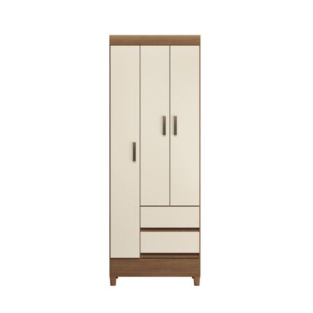 Placard de  puertas y  cajones Hyper Beige Santos Andira