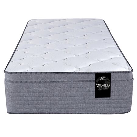 Colchon King Koil Bradford 1 Plaza 80x190cm Espuma de Alta Densidad con Europillow