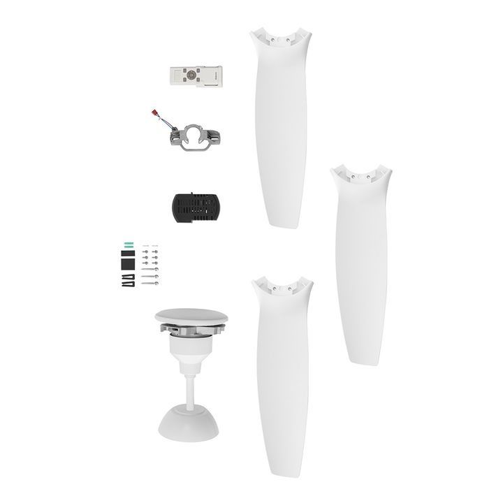 Ventilador de Techo Philco 52" Con Luz y Control Remoto 32w Color Blanco TEB5234LP - Vista 3