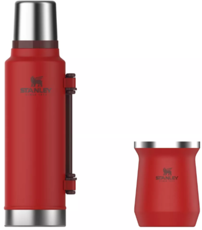 Combo Stanley Termo Clasico 1.4Lts + Mate Clasico 236Ml Lava