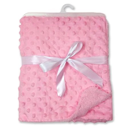 Frazada Rosa Gadnic con Corderito