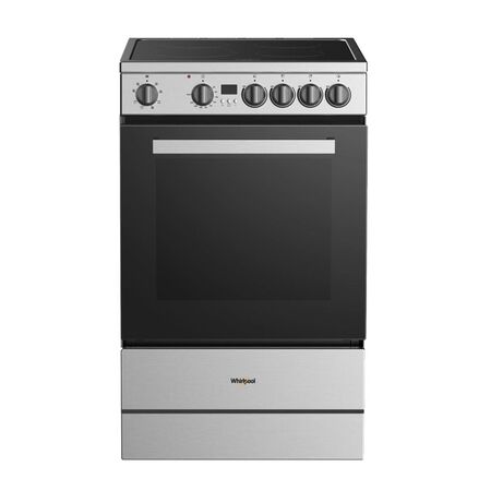 Cocina Electrica Whirlpool Inox Mesada Vitroceramica WFU4VARWA