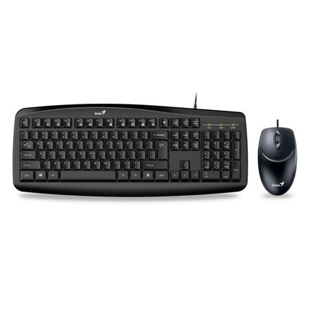 Combo Teclado y Mouse GENIUS Smart KM-200 Negro