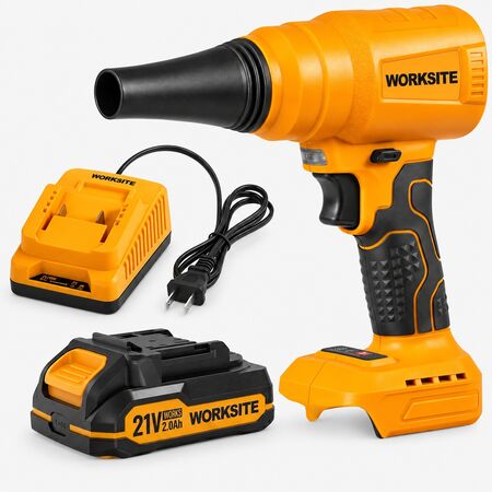 Soplador De Mano Multifunción A Batería 21v Worksite