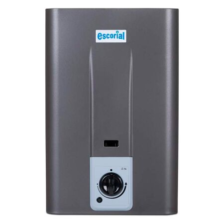 Calefon Escorial 14 Lts Tiro Natural Sin Piloto Gris Grafito Tipo De Gas Gn