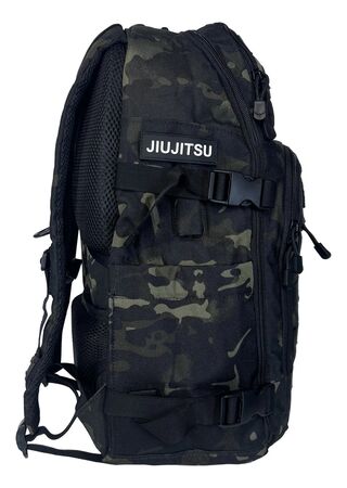 Mochila Kossok Tactica Preta Crossfit Trekking Reforzada Camuflado negro Camuflado negro
