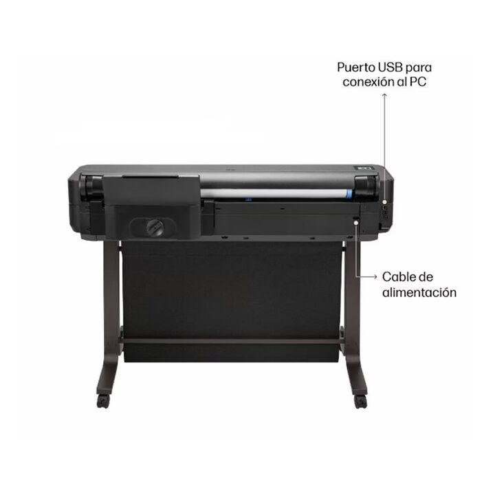 Plotter HP T650 DESIGNJET 91Cm 5HB10D - Vista 4