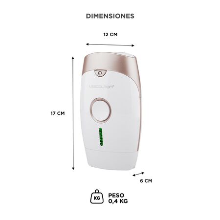 Depiladora Láser Lescolton T002 5 Niveles 36w Filtro UV