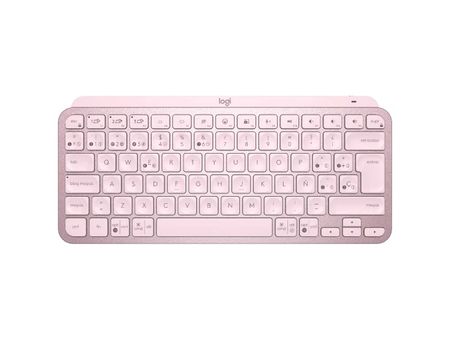 Teclado Logitech Wireless MX Keys Mini Rose 920-010478