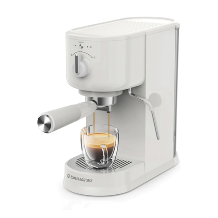 Cafetera Espresso DCF4000 Blanco 20bar 1500W