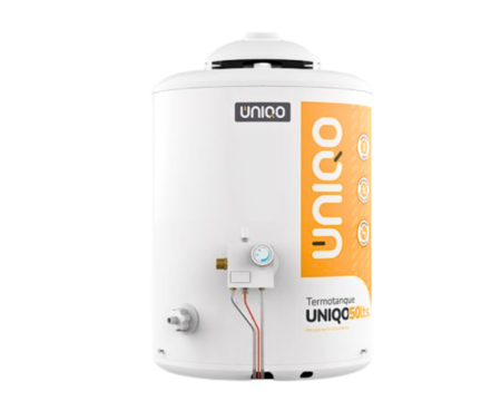 Termotanque Uniqo multigas colgar conexión superior 50lts 