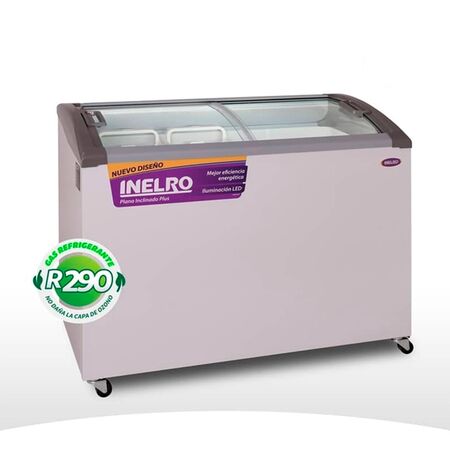 Freezer Inelro Horizontal 279 Lts 230w 84x112x63 Gris Fih350 Pi