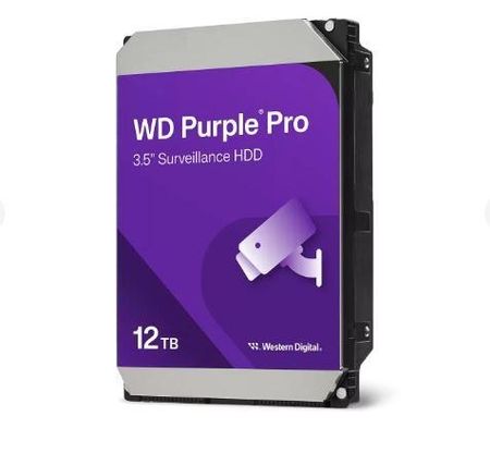 Wd Unidad De Disco Duro Purple Pro 12Tb Vig