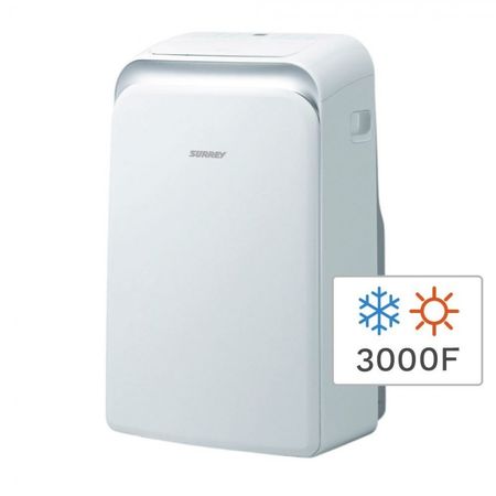 SURREY AIRE ACONDICIONADO PORTATIL 551IDQ1201F 3000 KCAL/H FRIO-CALOR