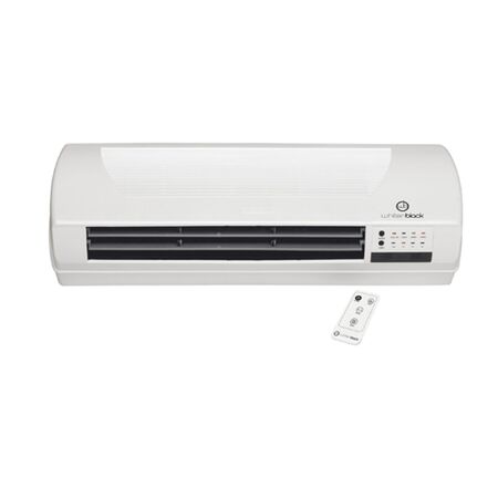 Caloventor De Pared Tipo Split 2000 Watts Whitenblack Wbcpwb01