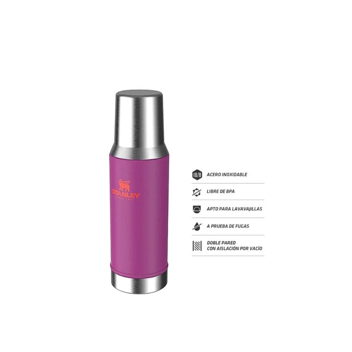 TERMO STANLEY 800ML (C:FUCSIA MATE SYSTEM) - Vista 3