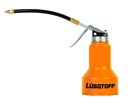 Aceitera Metalica De 350ml L1102 Lusqtoff Manguera Flexible