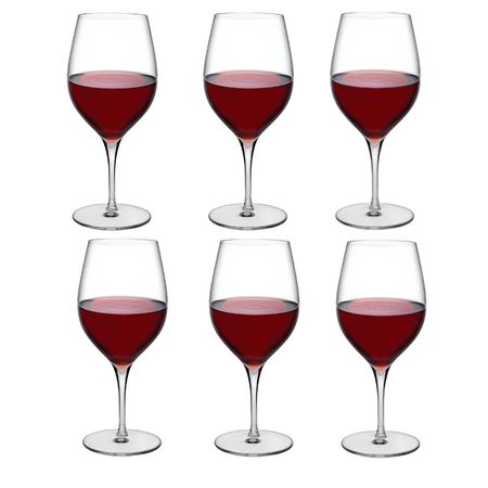 Set x 6 Copón Copa Vino Cristal Nude Terroir 670 Cc Stemware