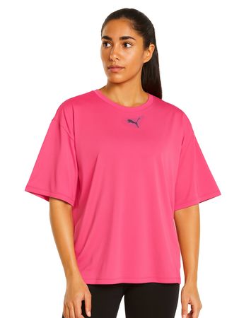 Remera Puma Tad Essentials Mujer Training Rosa