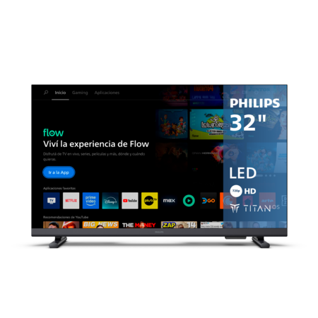 Smart TV Philips HD de 32'' 32PHD6910/77 con Titan OS