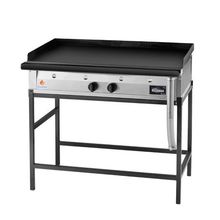 Plancha Lomitera A Gas Hamburguesera Danda 110 Cm Acero Inox